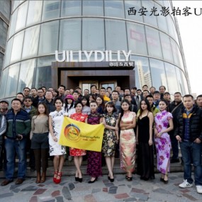 【时光纪】咖啡屋旗袍人像创作活动 花絮