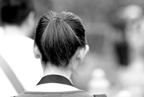 黑与白 — 沣庆公园外拍人像