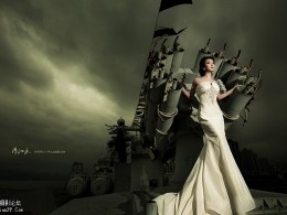 明思克航母的甲板