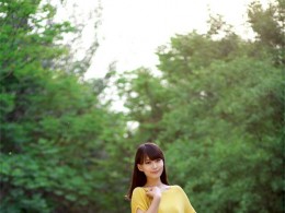 乡间小路甜美的美女人像————