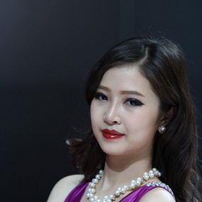 车展作业_美女模特