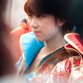 大唐西市仕女图