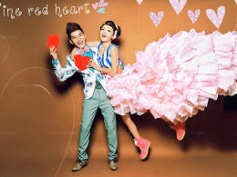 莎莎艺术美学【新概念婚纱】第九季『酒红色的心』