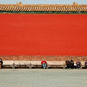 [人文纪实]《游故宫，小憩》