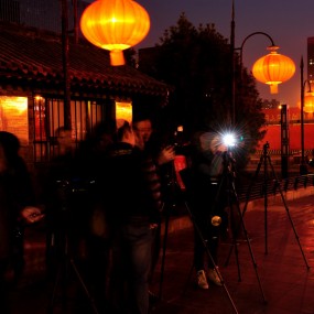 12.08南门夜景人像－花絮