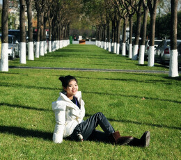 城市运动公园人像一组