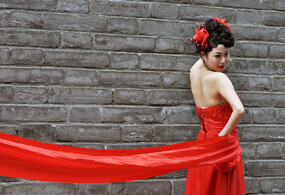 红红火火的新娘