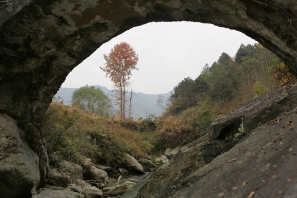 老袁习作，汉阴‘漩涡镇’