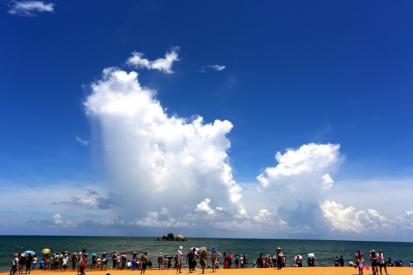 海南之行偶遇台风