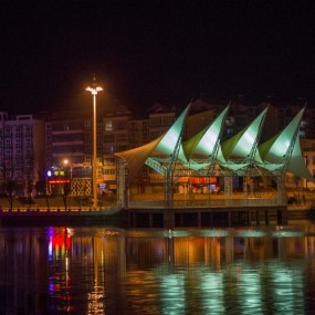 陕南镇巴水上舞台