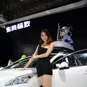 十一车展 车展模特