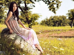 田园上美丽的她【独家发布】