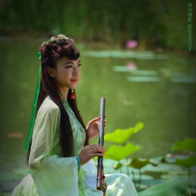 曲江池蹭拍艾米