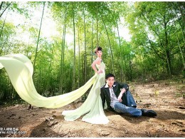 深圳婚纱摄影工作室世纪佳人作品-石门森林公园