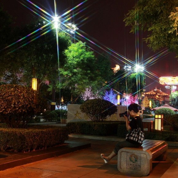 大唐不夜城夜景