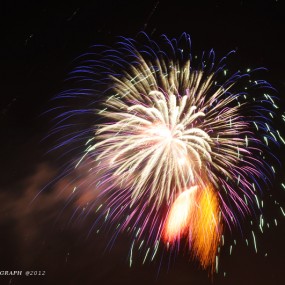 南湖。烟花。第一次