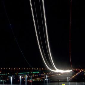 图集：飞机的轨迹