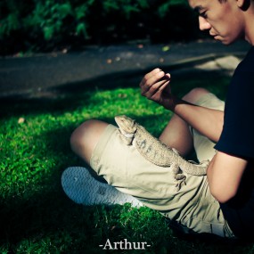 哥是一条大蜥蜴！