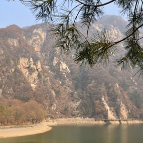 冬日里的翠花山