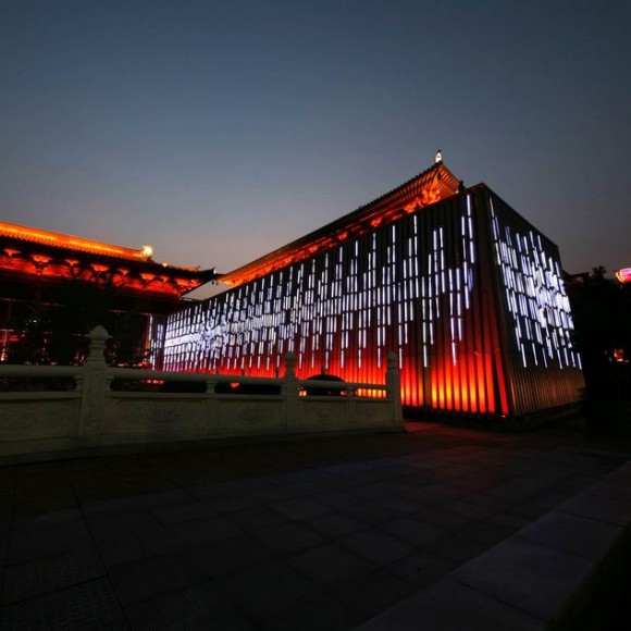 夜游大雁塔不夜城