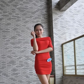 62届世界小姐陕西赛区个子最高模特之对比