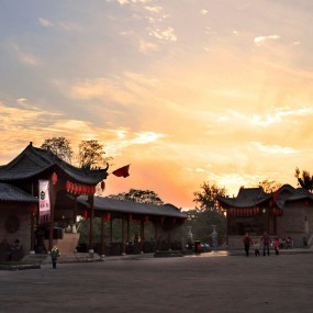 风景类——夕照马嵬驿