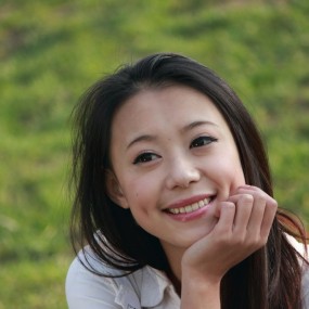 曲江外拍作业！明眸善睐的酒窝妹妹！怎一个清新可人了得！（一）