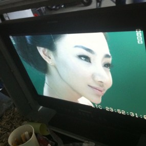 广告拍摄花絮，好冷啊