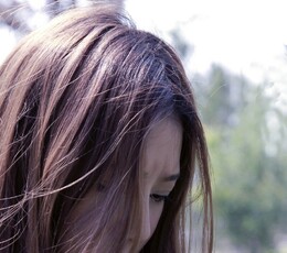 世园妹纸 简单后期