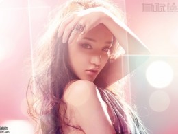 柔美的逆光人像