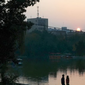 初冬  黄昏  静怡