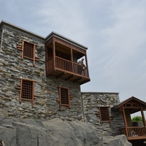 参赛作品； 汶川园小景