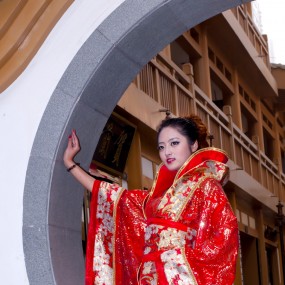 红衣贵妃----大唐西市外拍