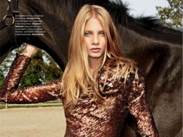 Anna Selezneva for Tatler Russia December 2010 by Maciek Kobielski