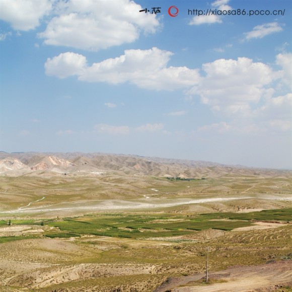 8月宁夏随拍的几张风景片
