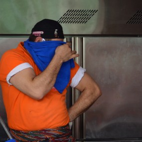 参赛作品;  世博园里--土耳其人在快乐中经营