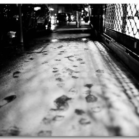 【惚惚作品】 银盐上的法国系列之-- 雨夜 巴黎