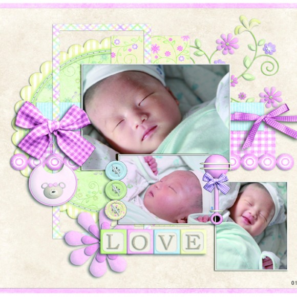 宝宝终于降临了