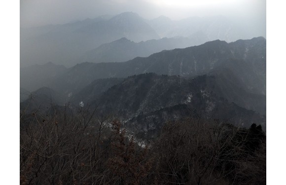 南五台上拍风景