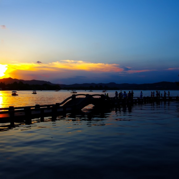 西湖十景の雷峰夕照