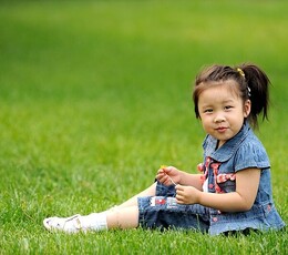 美丽的晶晶（3岁）