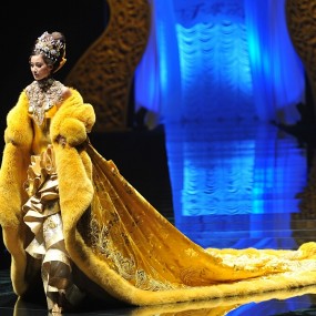 参加一次高质量的走秀活动