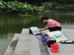 杨陵博览园--写生