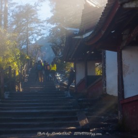 雪后初晴.峨眉山雷洞坪