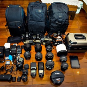 这么重的器材要这么拿啊