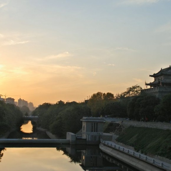 重阳节前拍夕阳