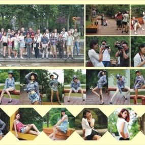 模特召集令之11年8月6日环城西苑清凉一夏主题人像外拍