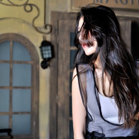 棚拍的街景拍摄