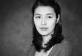 棚拍人像，黑白