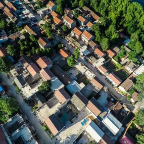 秦岭脚下--田园风光